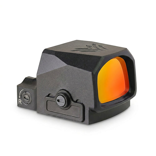 Aquila-E Enclosed Micro Red Dot Sight, Motion Sensing Reflex Sight with RMSc Footprint, Parallax-Free 7075 Aluminum Sight for Micro-Compact Pistols, 3 MOA Dot