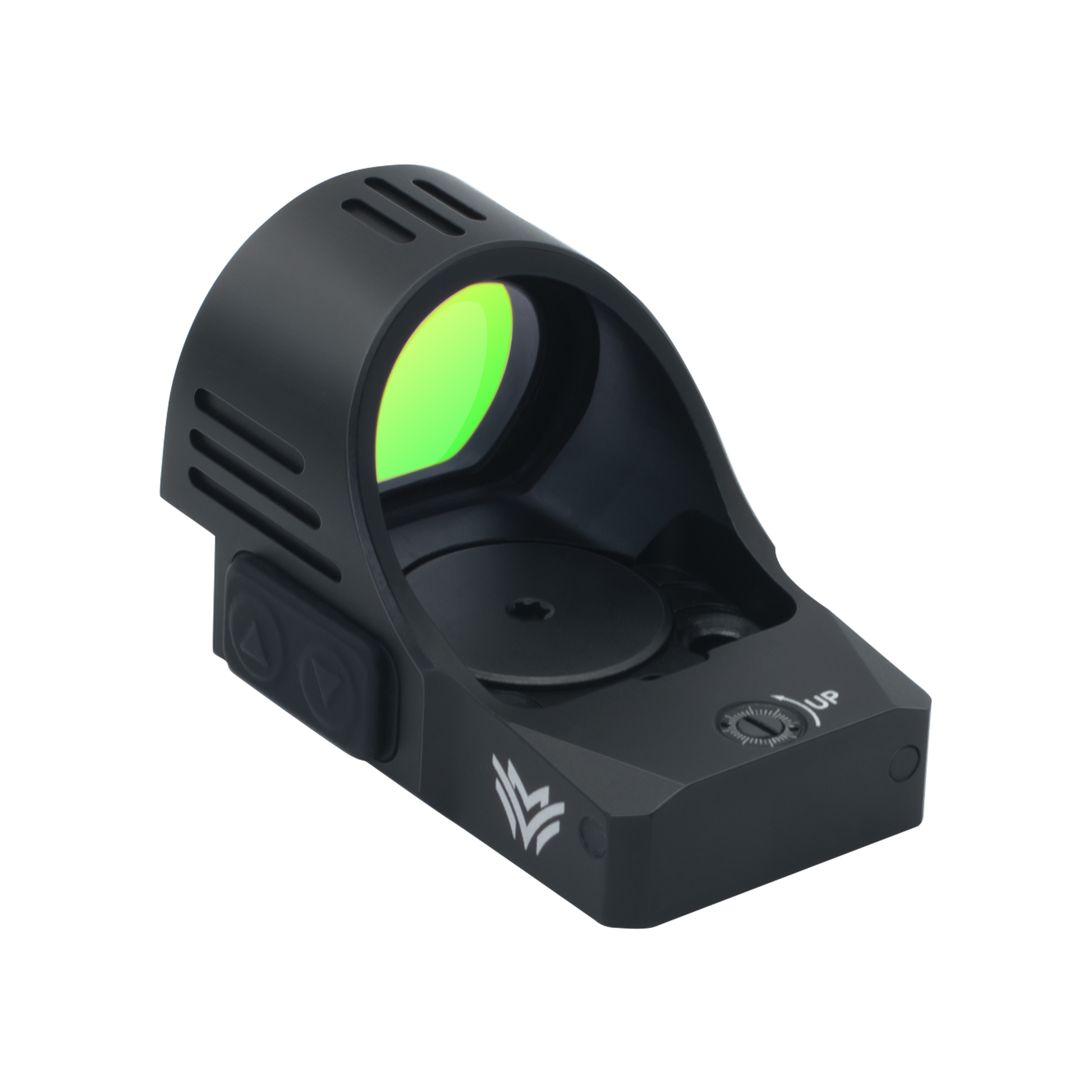 SERPENS Open Reflex Sight (RMR Footprint) - 3 MOA Green Dot & 45 MOA Circle Large Objective Lens Shake-Awake