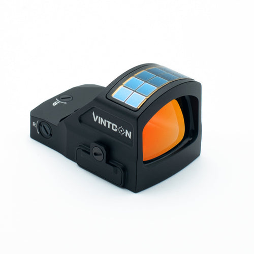 CANIS-X Solar Red Dot Sight (RMR Cut) for Glock 19, Sig P320 & More | Multi-Reticle