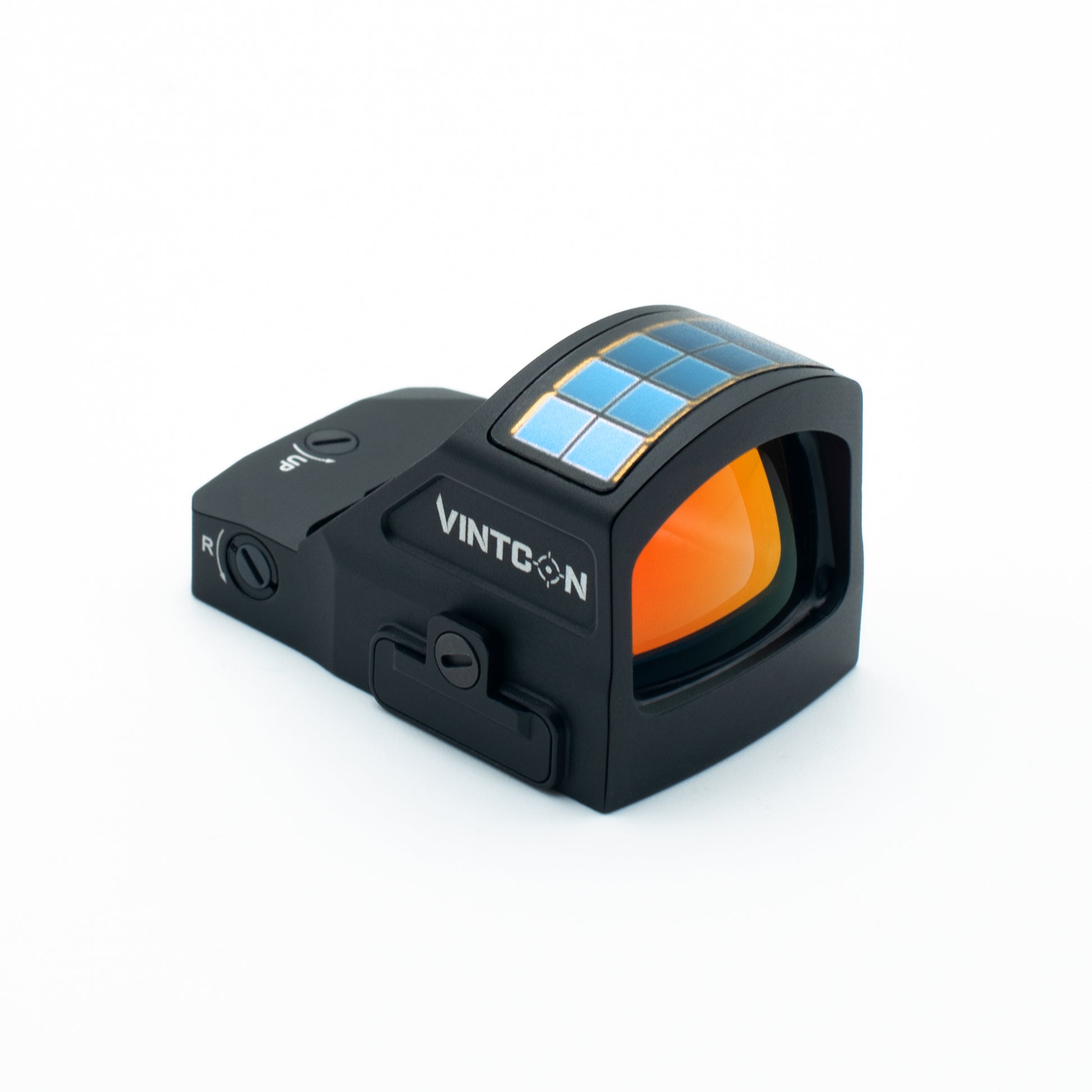 CANIS-X Solar Red Dot Sight (RMR Pistol Cut) Dual Power System & Multi-Reticle