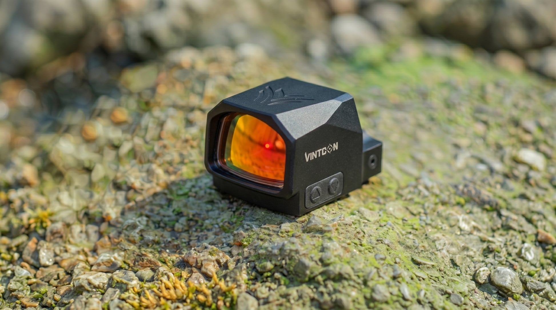 Aquila-E Enclosed Micro Red Dot Sight, Motion Sensing Reflex Sight with RMSc Footprint, Parallax-Free 7075 Aluminum Sight for Micro-Compact Pistols, 3 MOA Dot