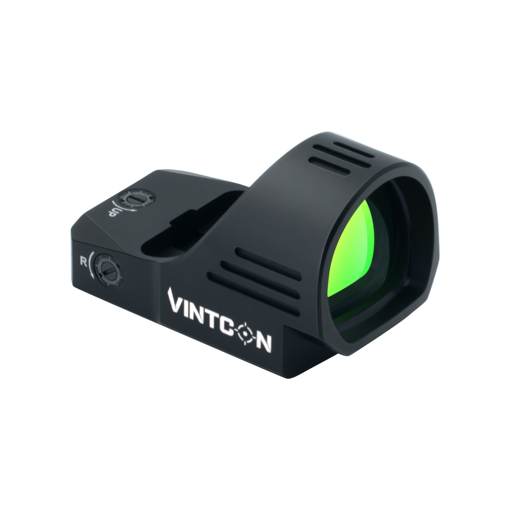 SERPENS Open Reflex Sight (RMR Footprint) - 3 MOA Green Dot & 45 MOA Circle Large Objective Lens Shake-Awake