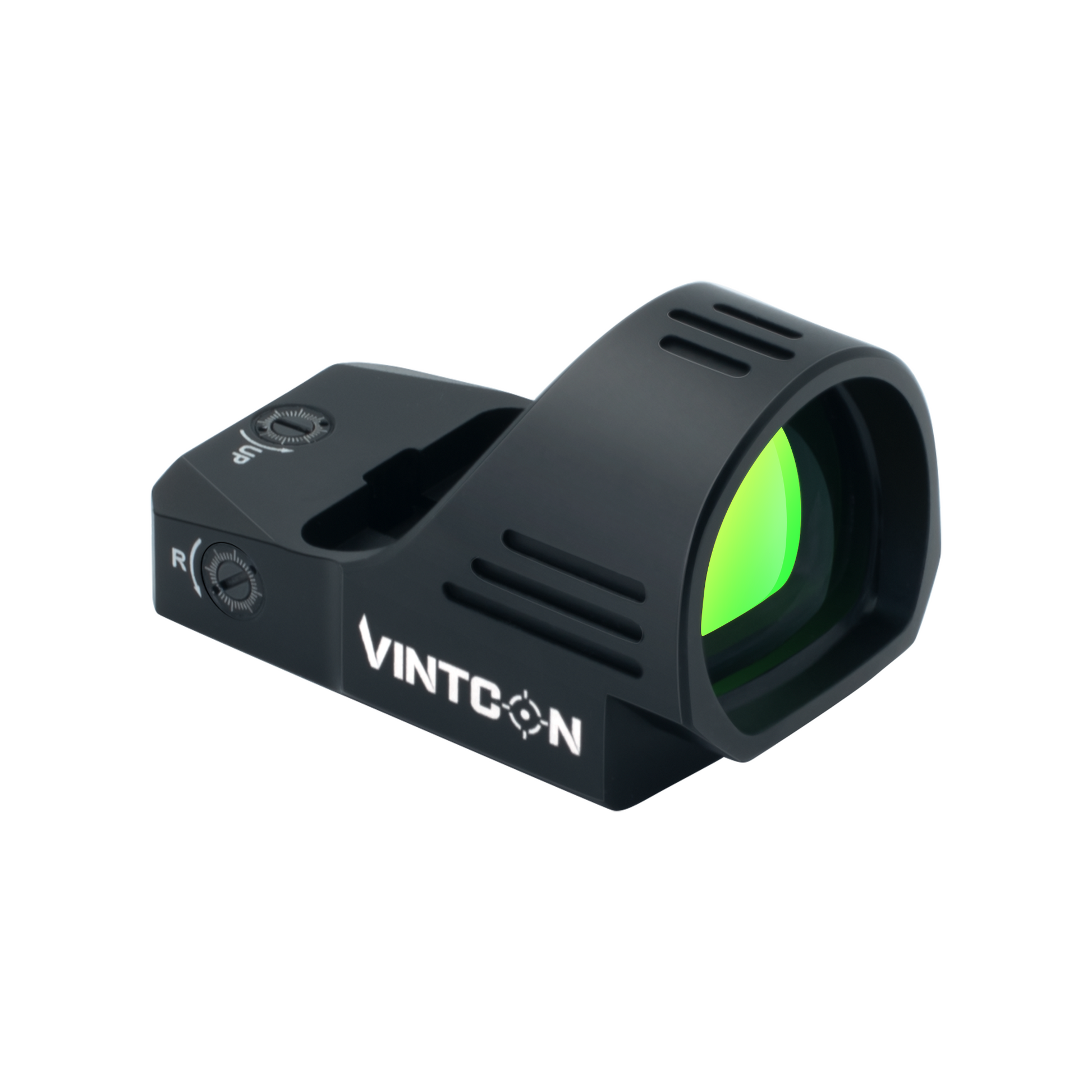 SERPENS Open Reflex Sight (RMR Footprint) - 3 MOA Green Dot & 45 MOA Circle Large Objective Lens Shake-Awake