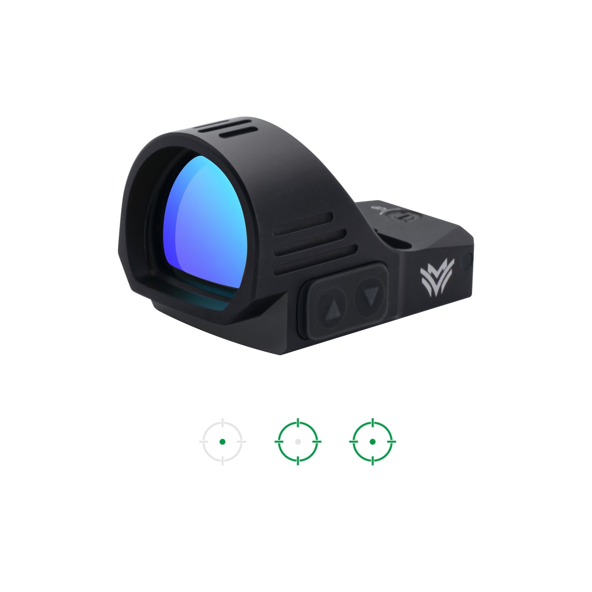 Serpens Red Dot Sight with Large Objective Lens for RMR Footprint | Fits Glock 19 17 MOS丨 Shake-Awake Parallax-Free Durable | 3 MOA Dot or 45 MOA Multi-Reticle