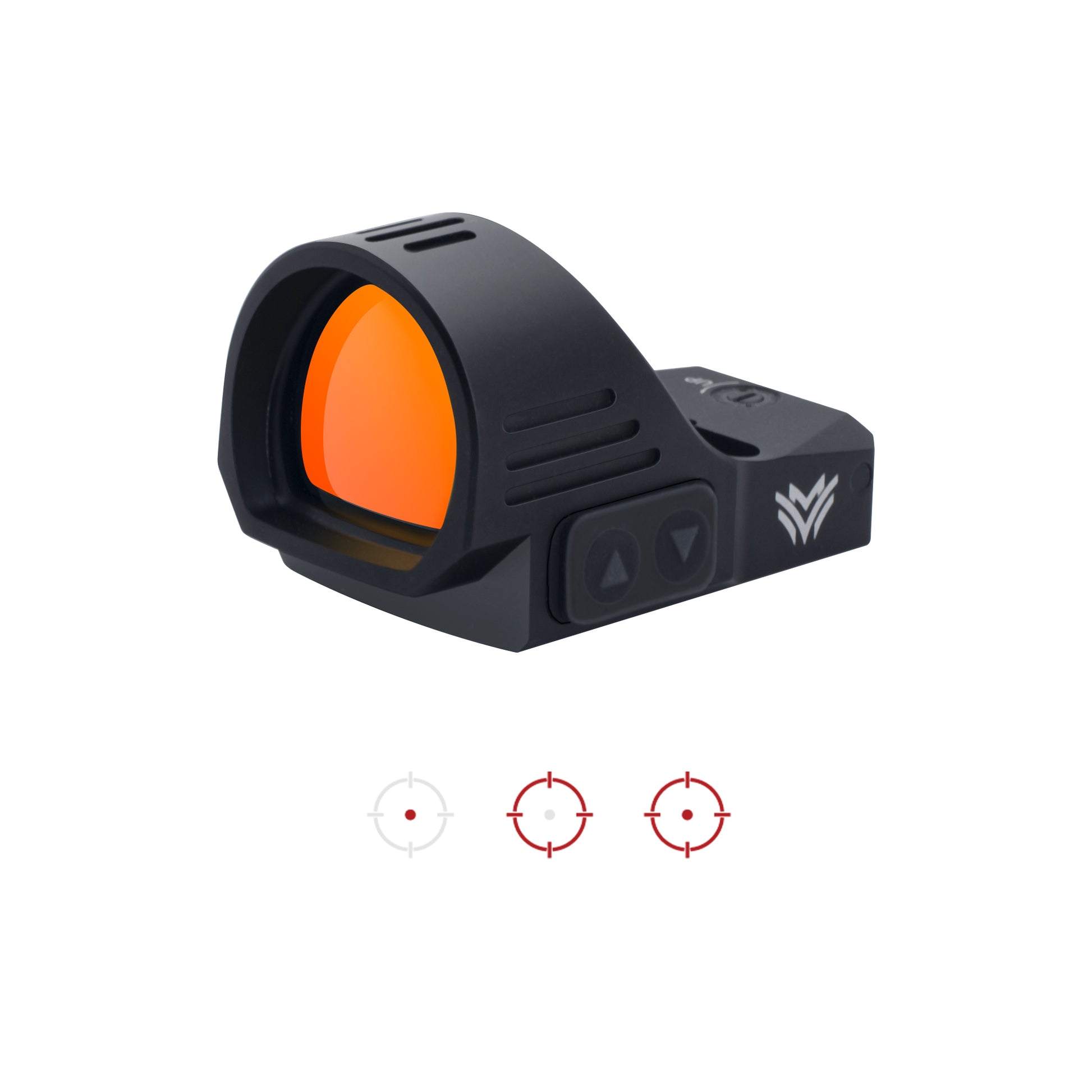 Serpens Red Dot Sight with Large Objective Lens for RMR Footprint | Fits Glock 19 17 MOS丨 Shake-Awake Parallax-Free Durable | 3 MOA Dot or 45 MOA Multi-Reticle